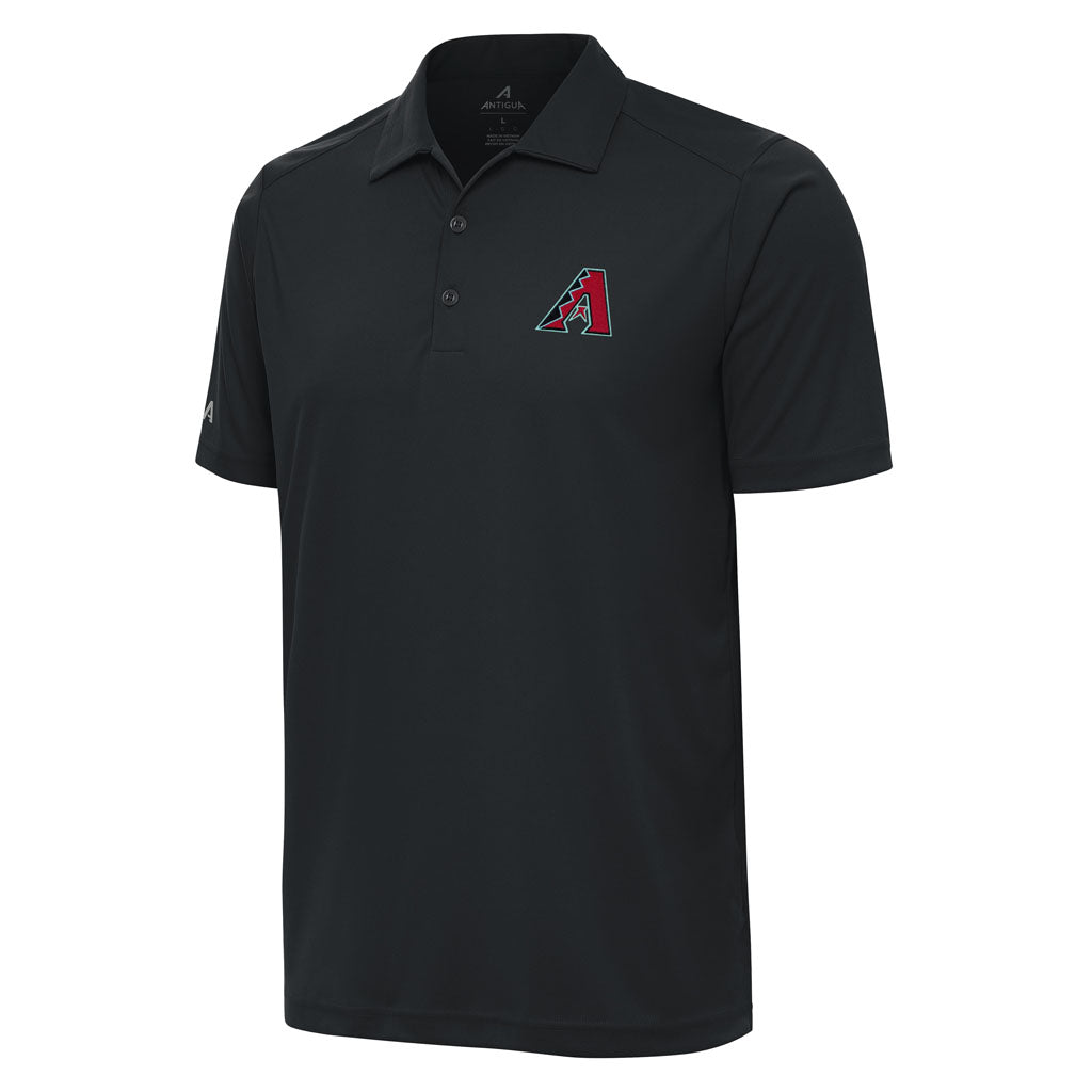 MLB Arizona Diamondbacks Antigua Tribute Polo - Charcoal