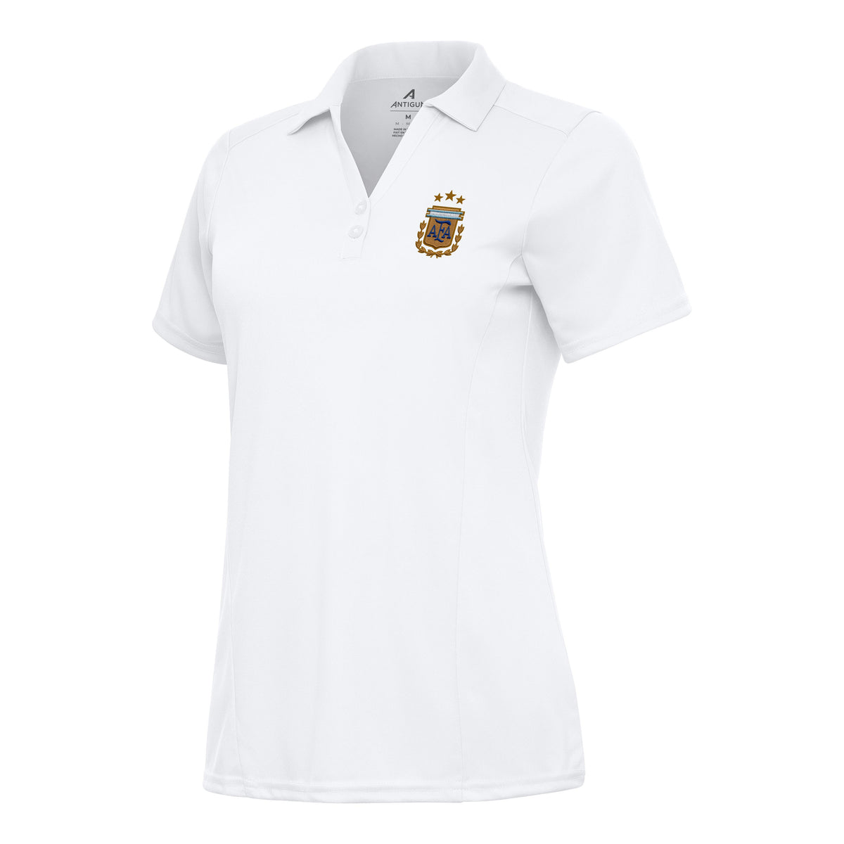Argentina National Team Antigua Women's Tribute Polo - White