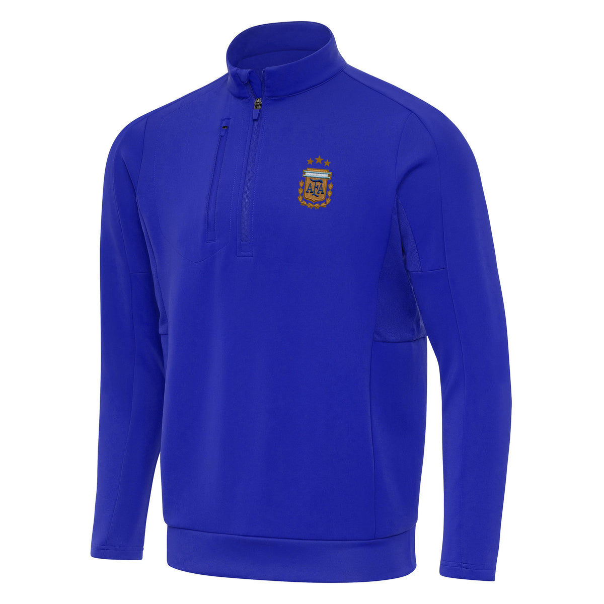 Argentina National Team Antigua Men's Generation 1/4 Zip Pullover - Blue