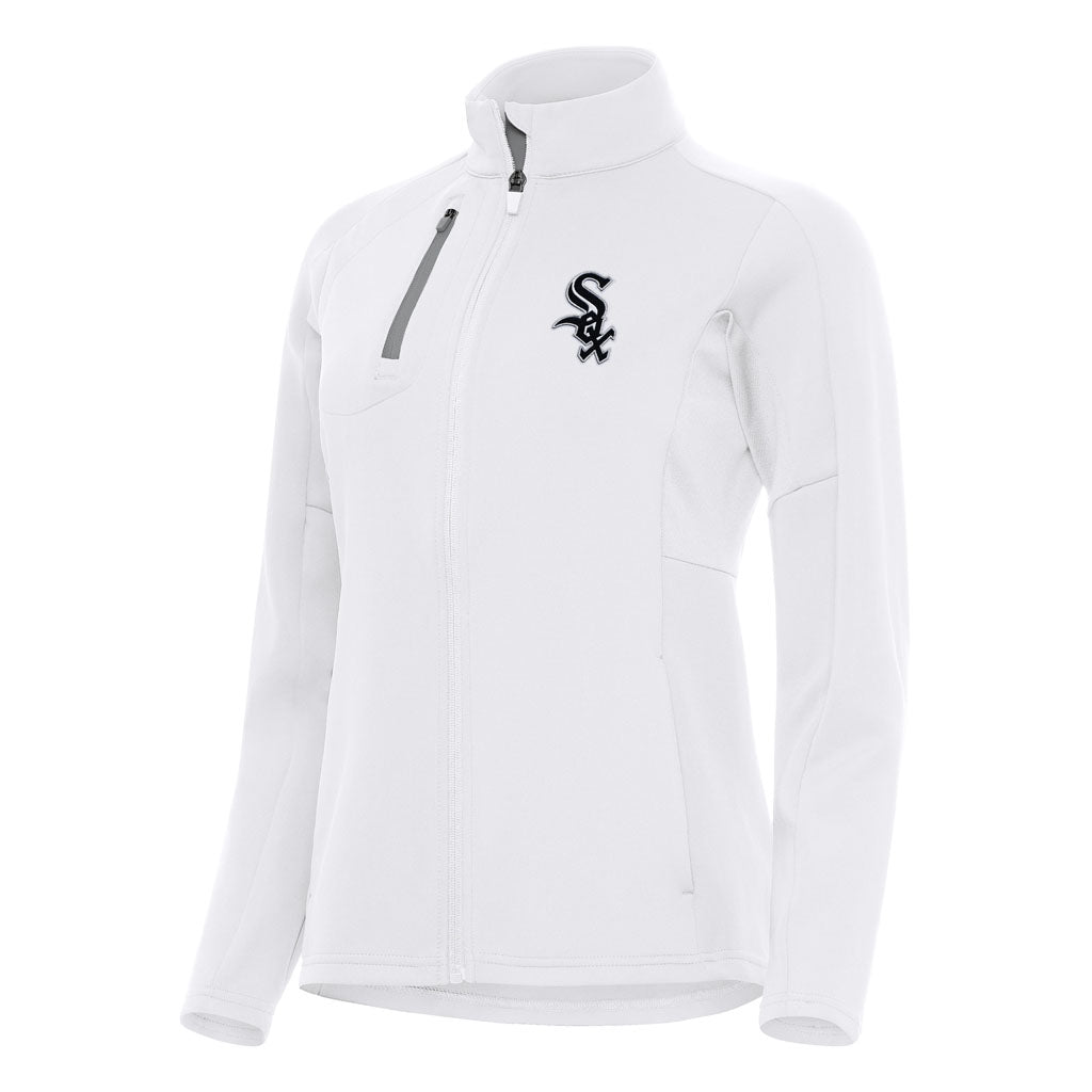 MLB Chicago White Sox Women's Antigua Generation Full Zip Jacket - White