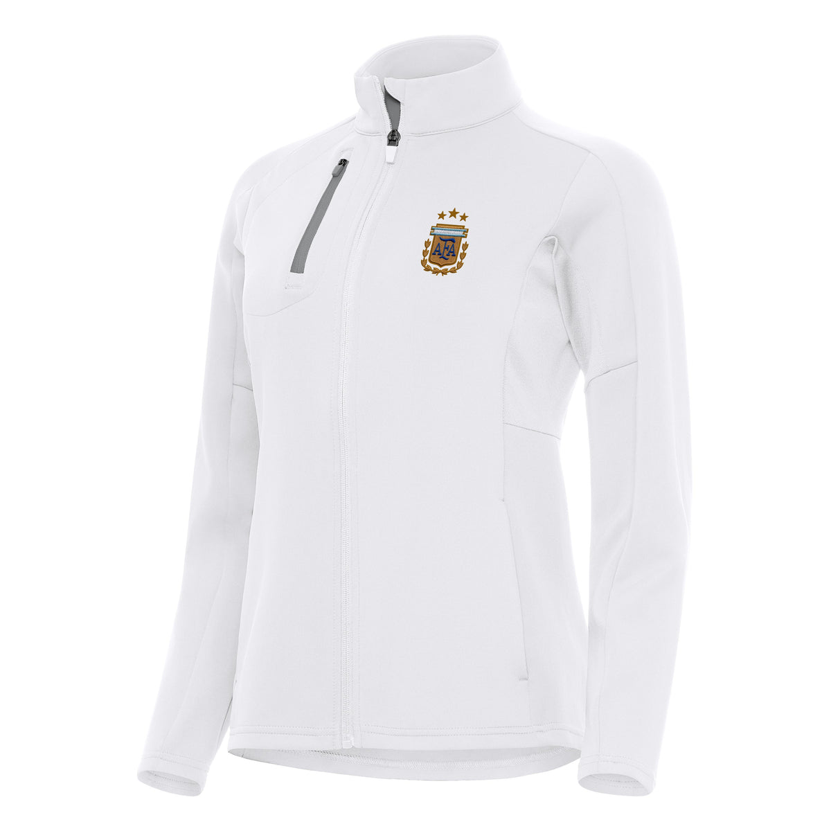 Argentina National Team Antigua Women's Generation Full Zip Jacket - White
