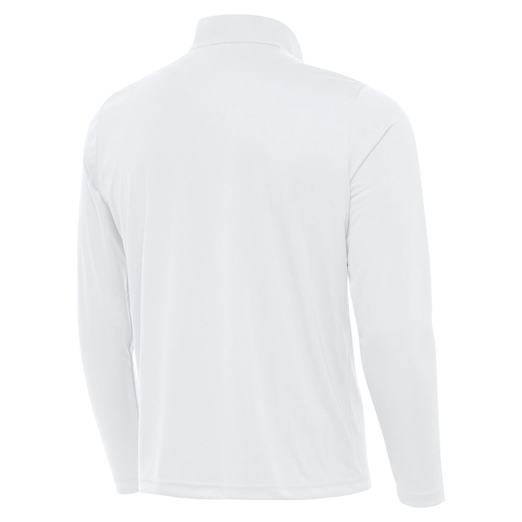 NFL Las Vegas Raiders Antigua Tribute 1/4 Zip Pullover Jacket - White