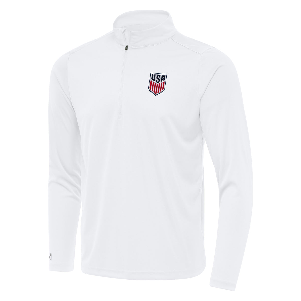 USMNT National Team Antigua Men's Tribute 1/4 Zip Pullover - White