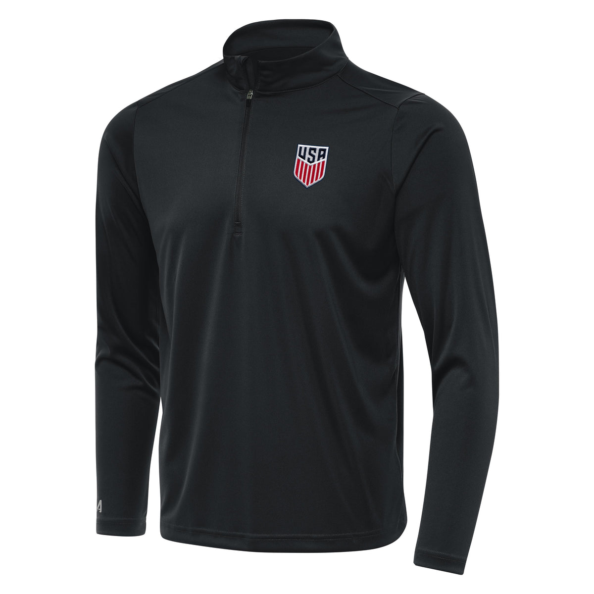 USMNT National Team Antigua Men's Tribute 1/4 Zip Pullover - Black