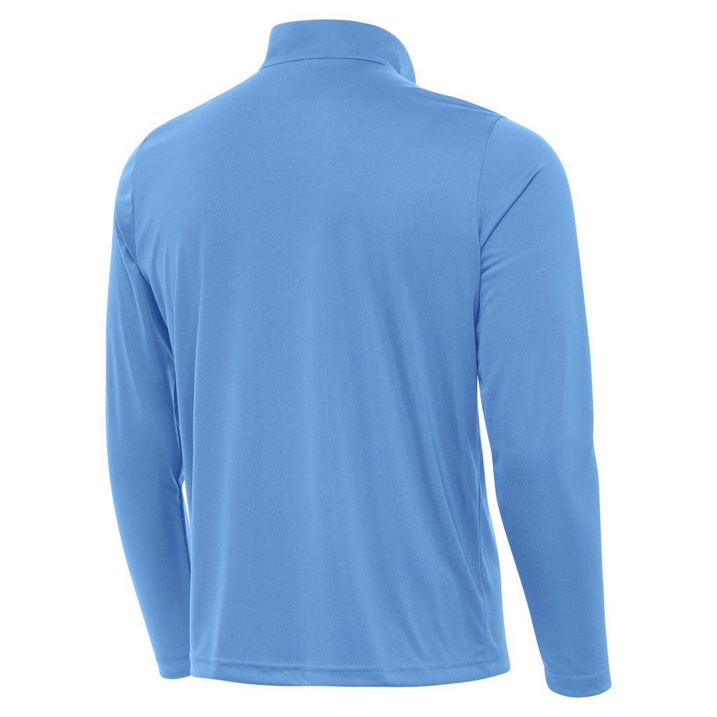 NFL Detroit Lions Antigua Tribute 1/4 Zip Pullover Jacket - Blue