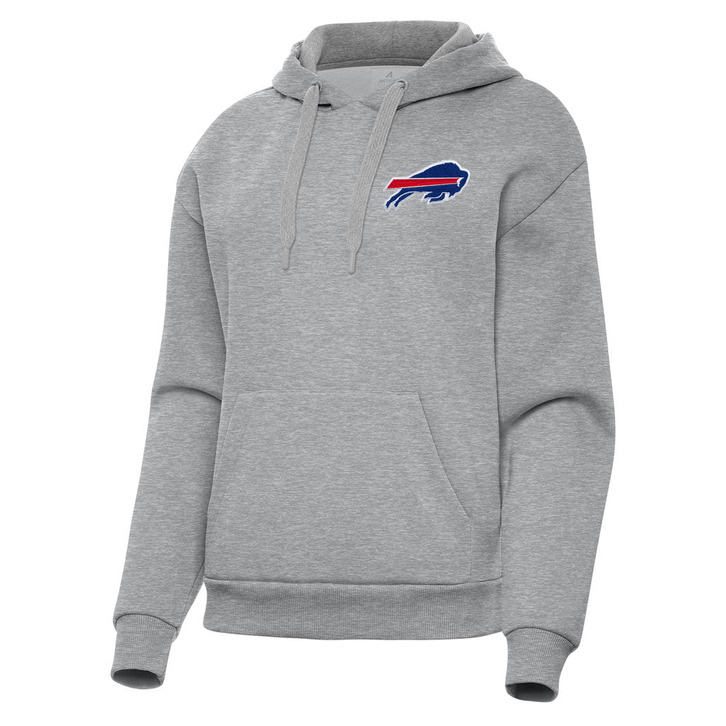 NFL Buffalo Bills Women's Antigua Victory Pullover Hoodie - Heather gray