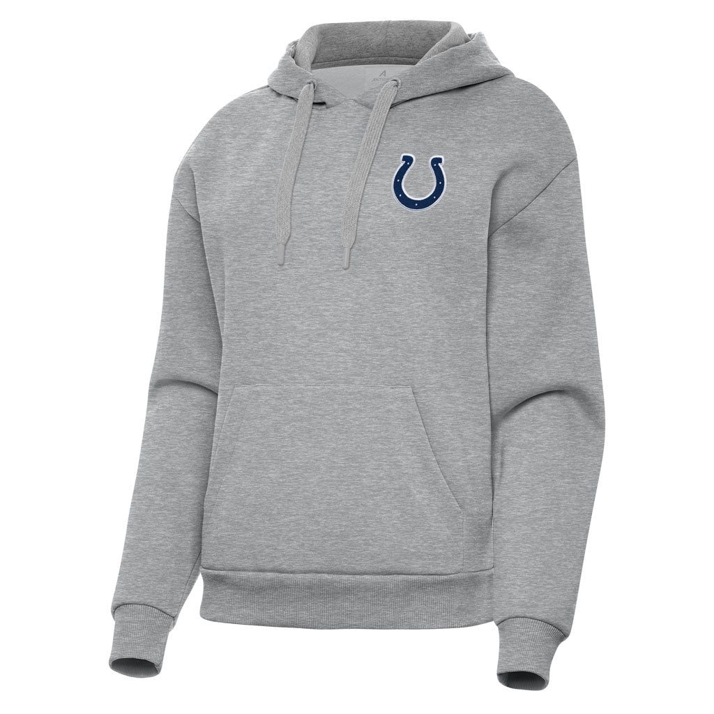 NFL Indianapolis Colts Women's Antigua Victory Pullover Hoodie - Heather gray