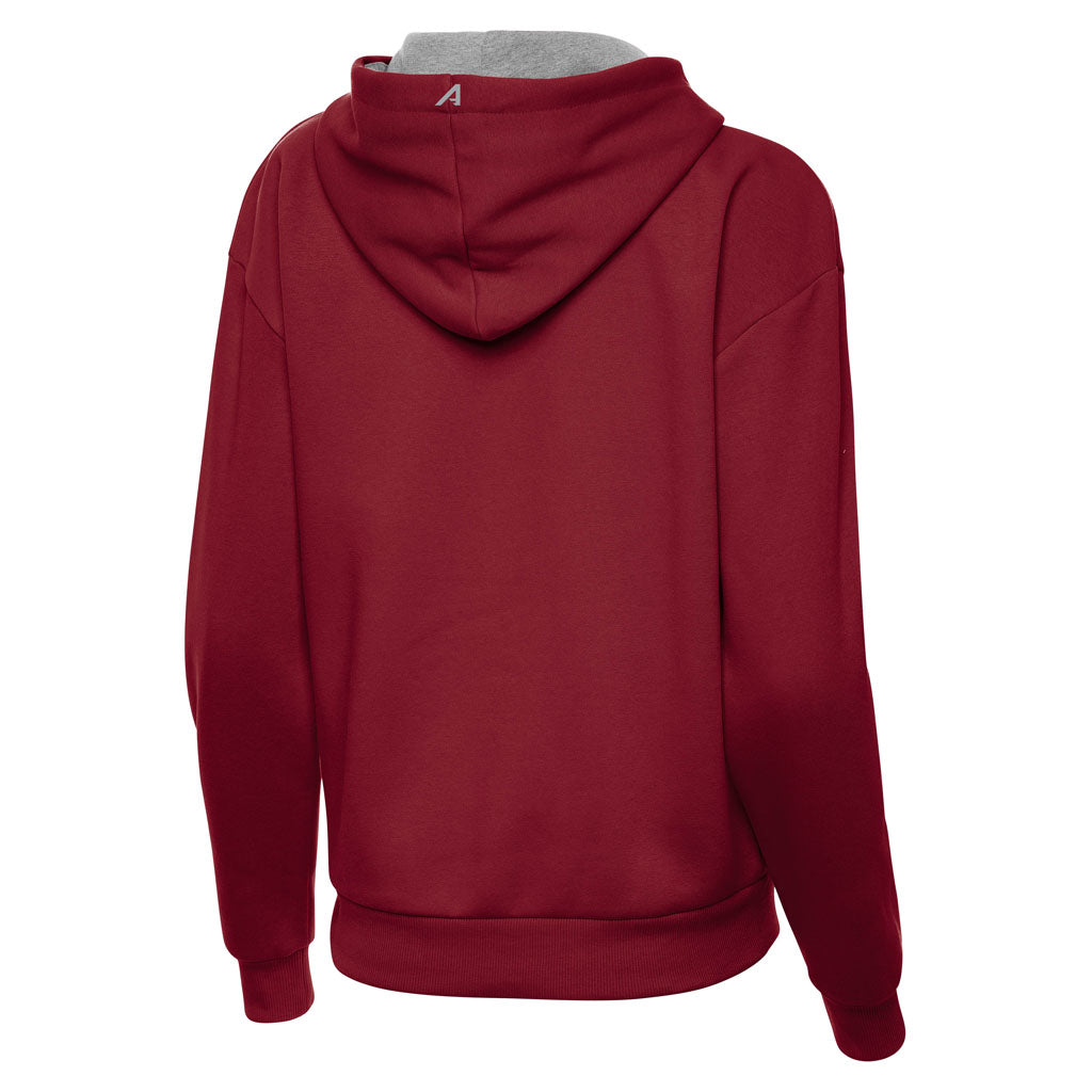 NFL Arizona Cardinals Women's Antigua Victory Pullover Hoodie - Red