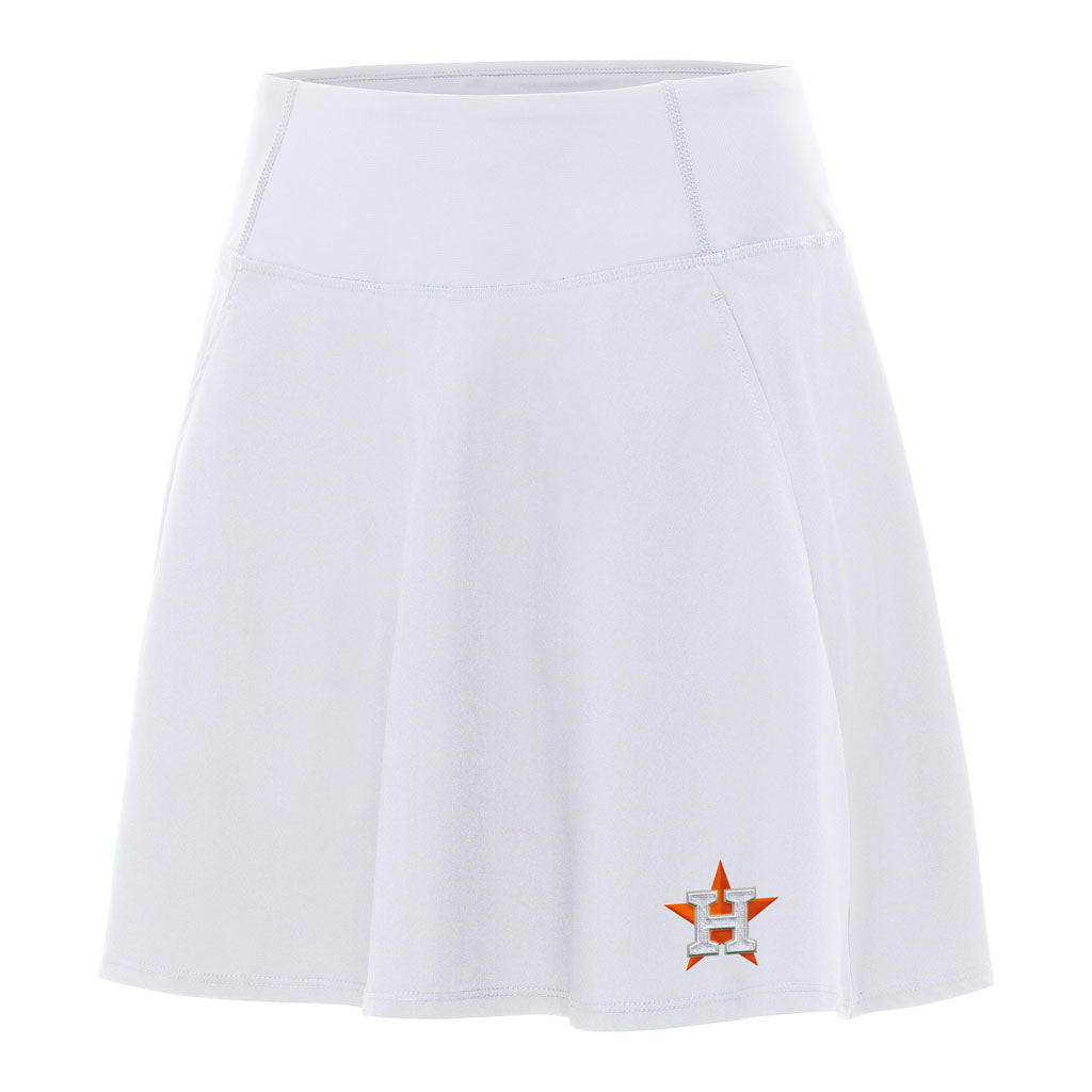MLB Houston Astros Women's Antigua Chip Skort - White