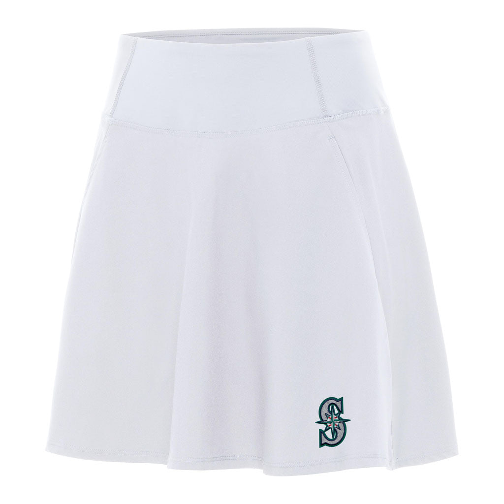 MLB Seattle Mariners Women's Antigua Chip Skort - White