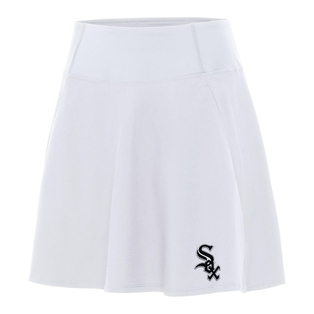 MLB Chicago White Sox Women's Antigua Chip Skort - White