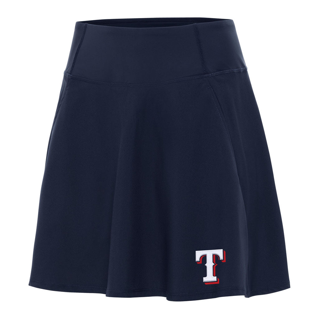 MLB Texas Rangers Women's Antigua Chip Skort - Navy