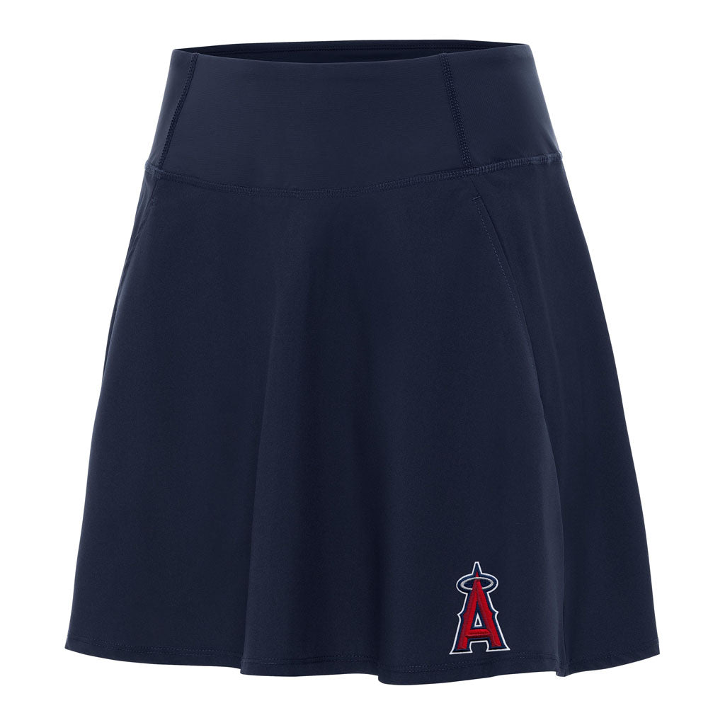 MLB Los Angeles Angels Women's Antigua Chip Skort - Navy
