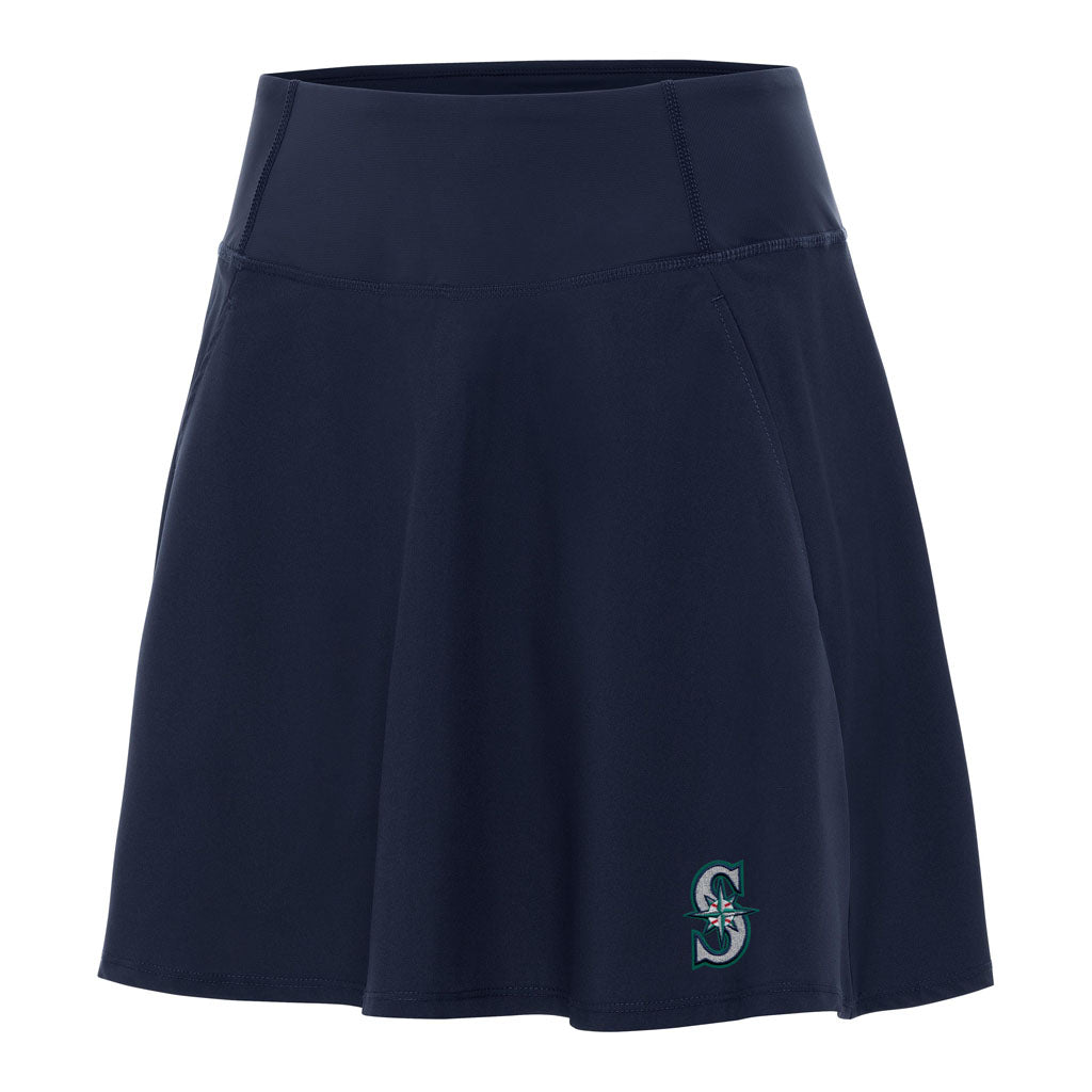 MLB Seattle Mariners Women's Antigua Chip Skort - Navy