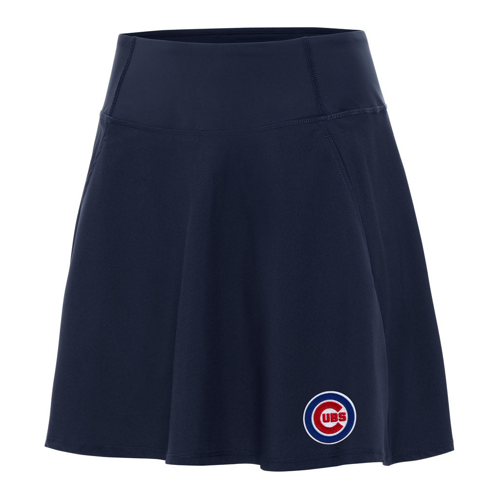 MLB Chicago Cubs Women's Antigua Chip Skort - Navy