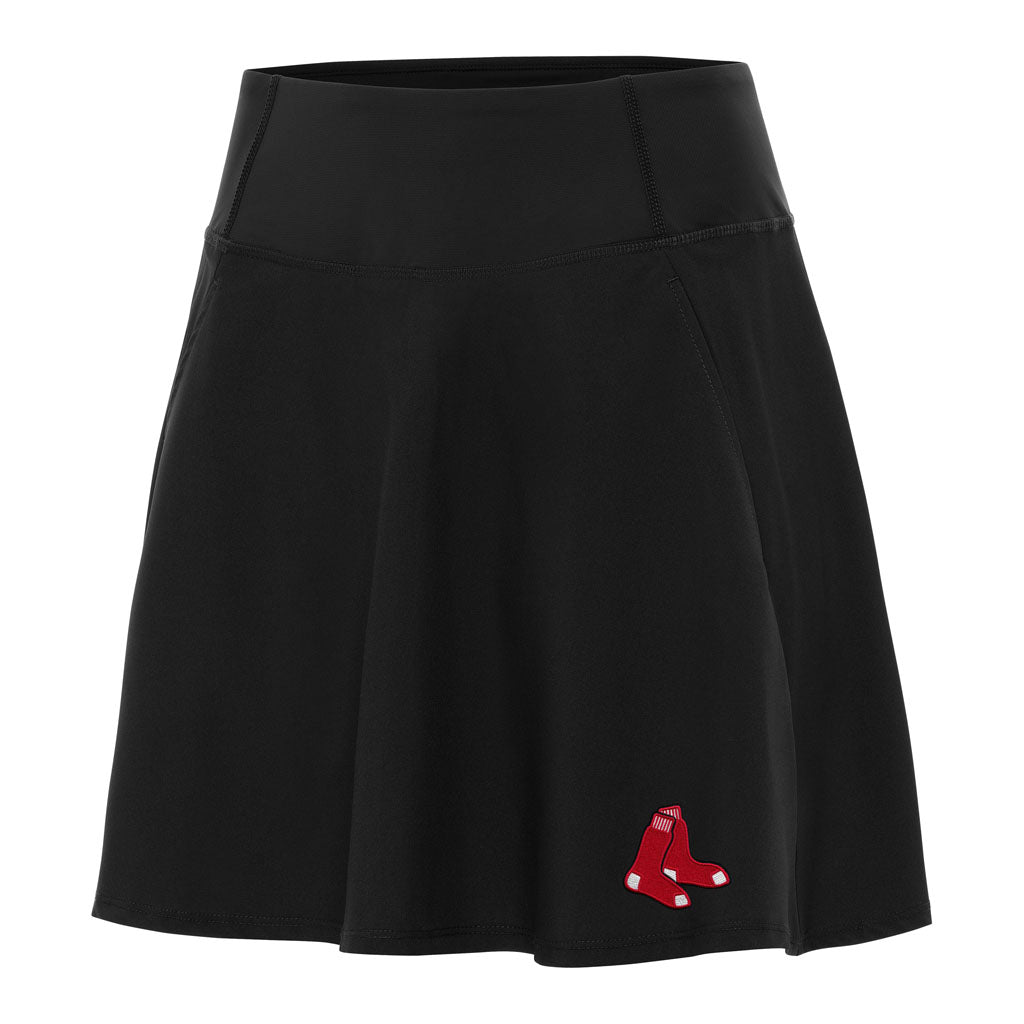 MLB Boston Red Sox Women's Antigua Chip Skort - Black