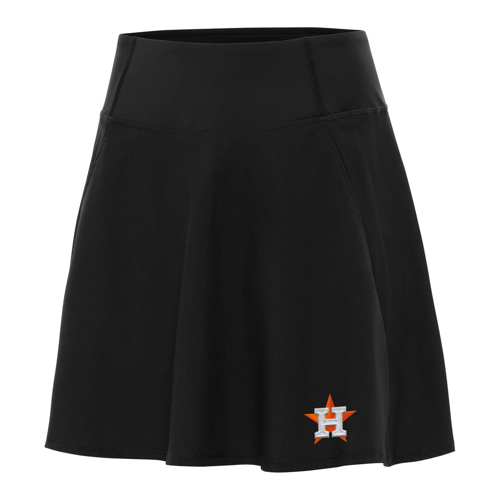 MLB Houston Astros Women's Antigua Chip Skort - Black