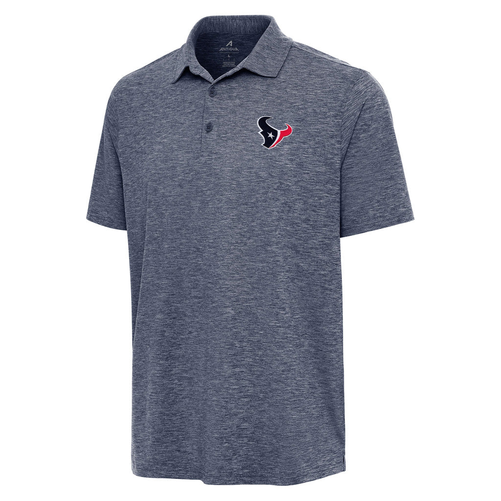 NFL Houston Texans Antigua Par 3 Polo - Navy