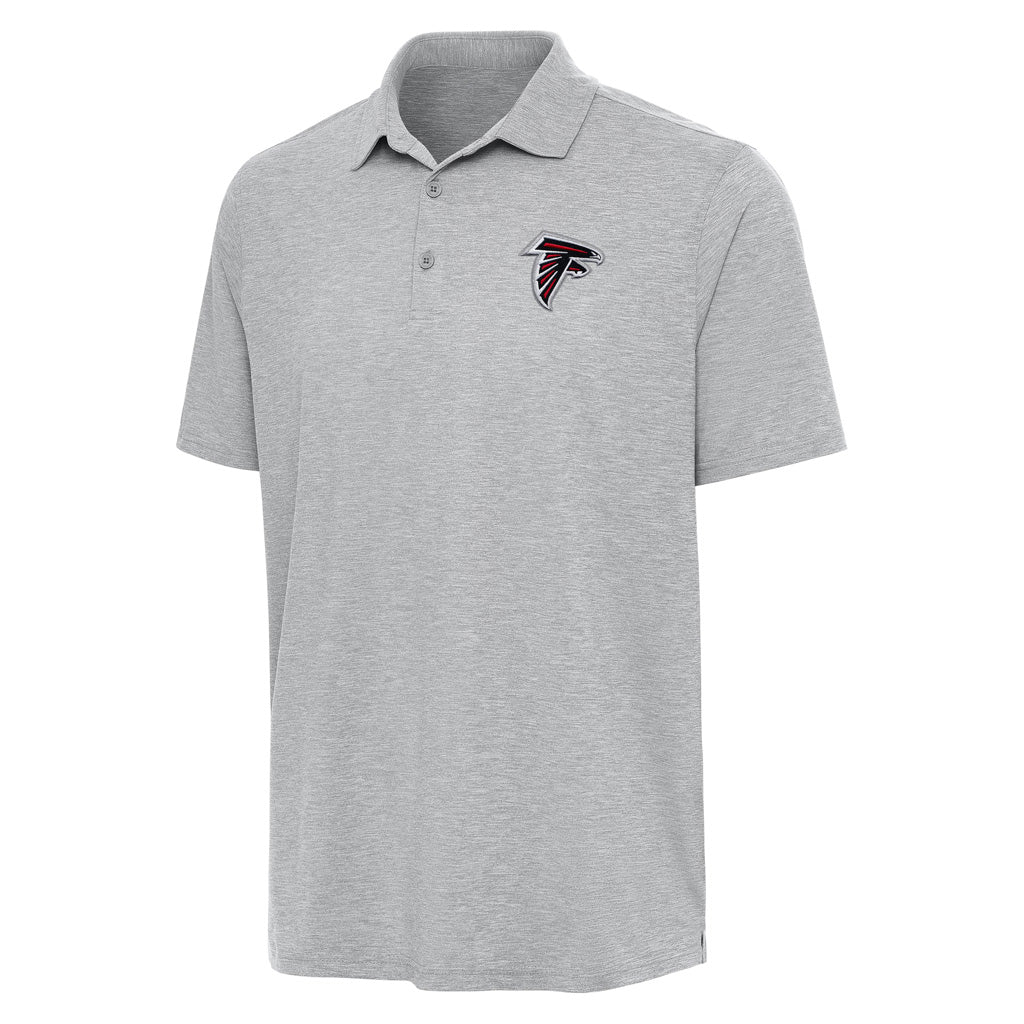 NFL Atlanta Falcons Antigua Par 3 Polo - Gray