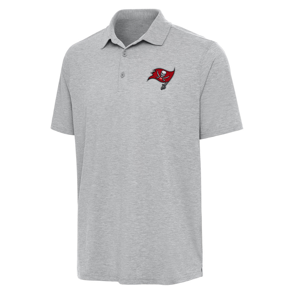 NFL Tampa Bay Buccaneers Antigua Par 3 Polo - Gray