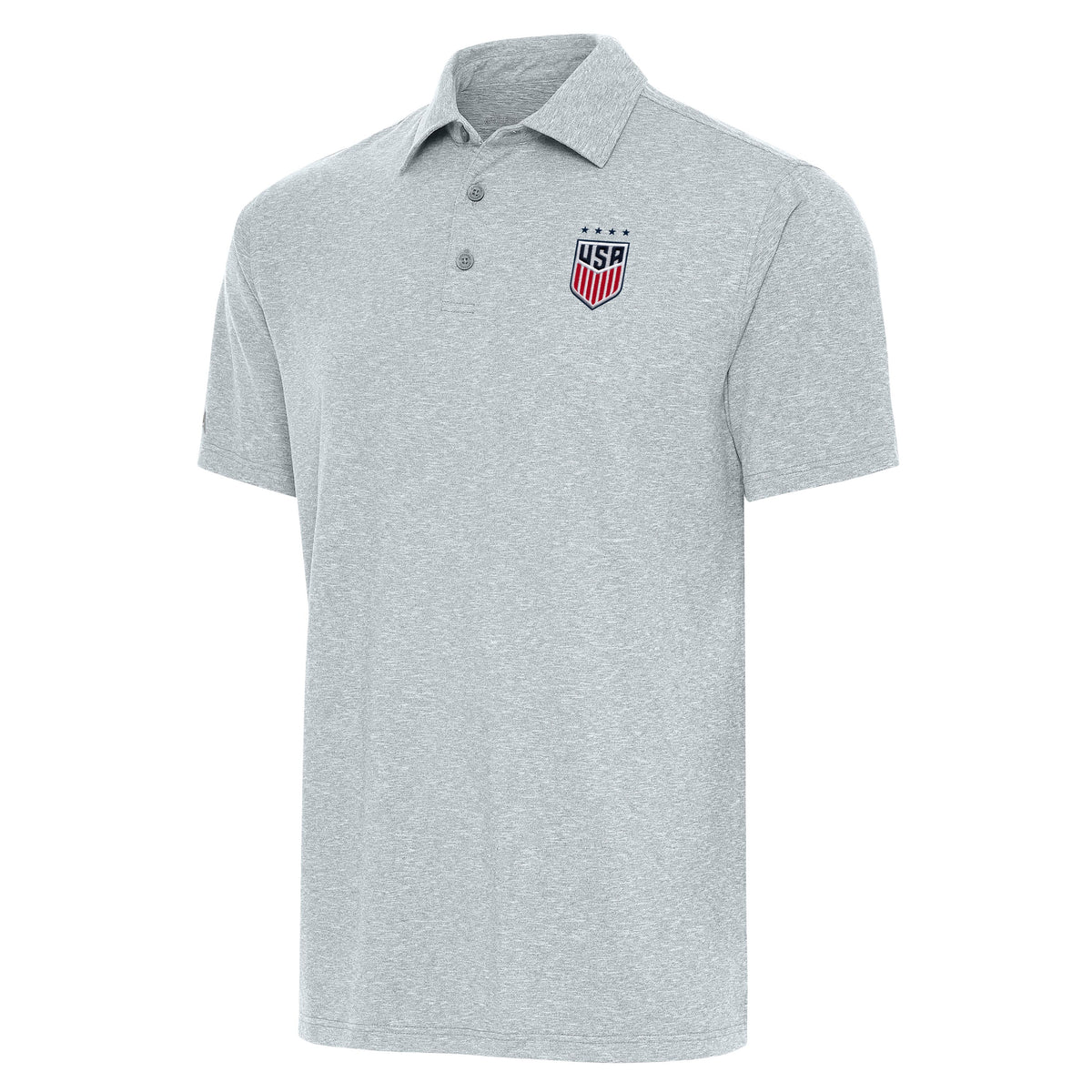 USWNT National Team Antigua Men's Par 3 Polo - Gray