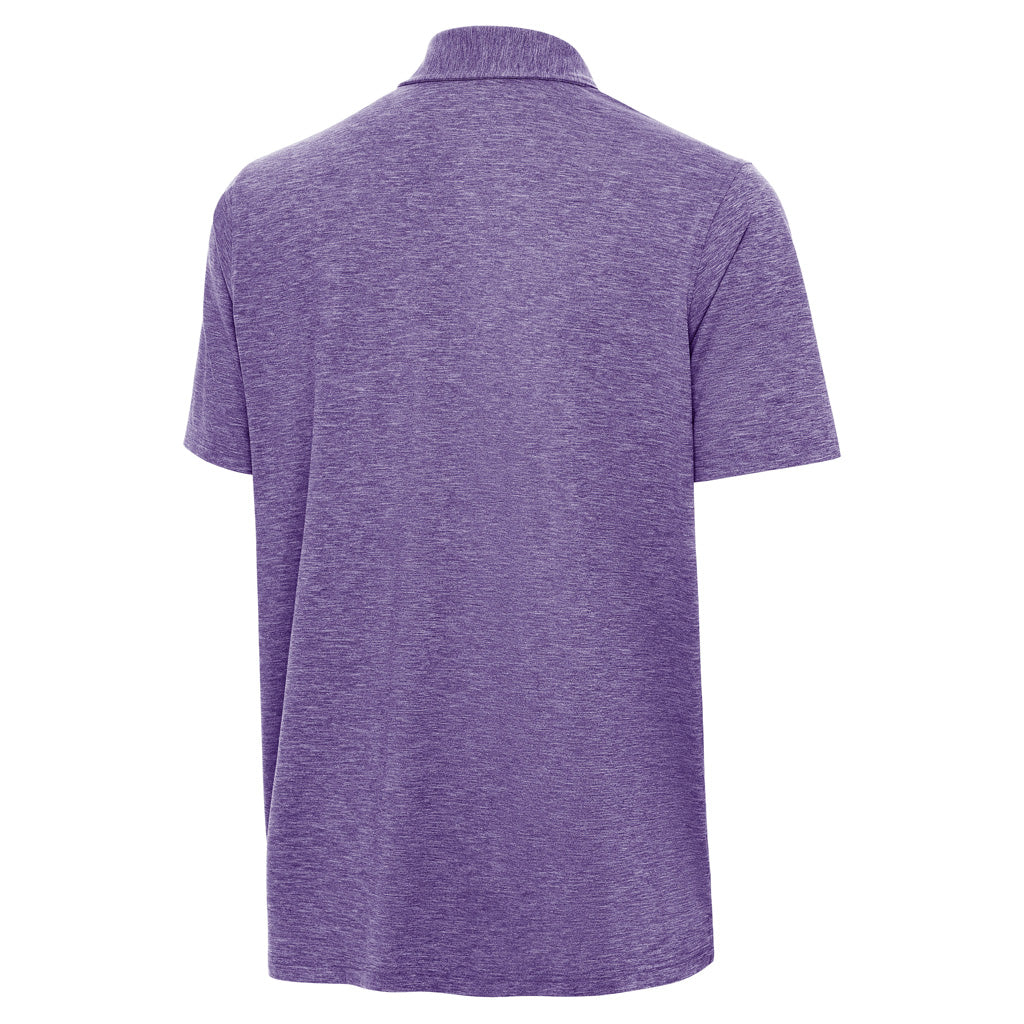 NFL Baltimore Ravens Antigua Par 3 Polo - Purple
