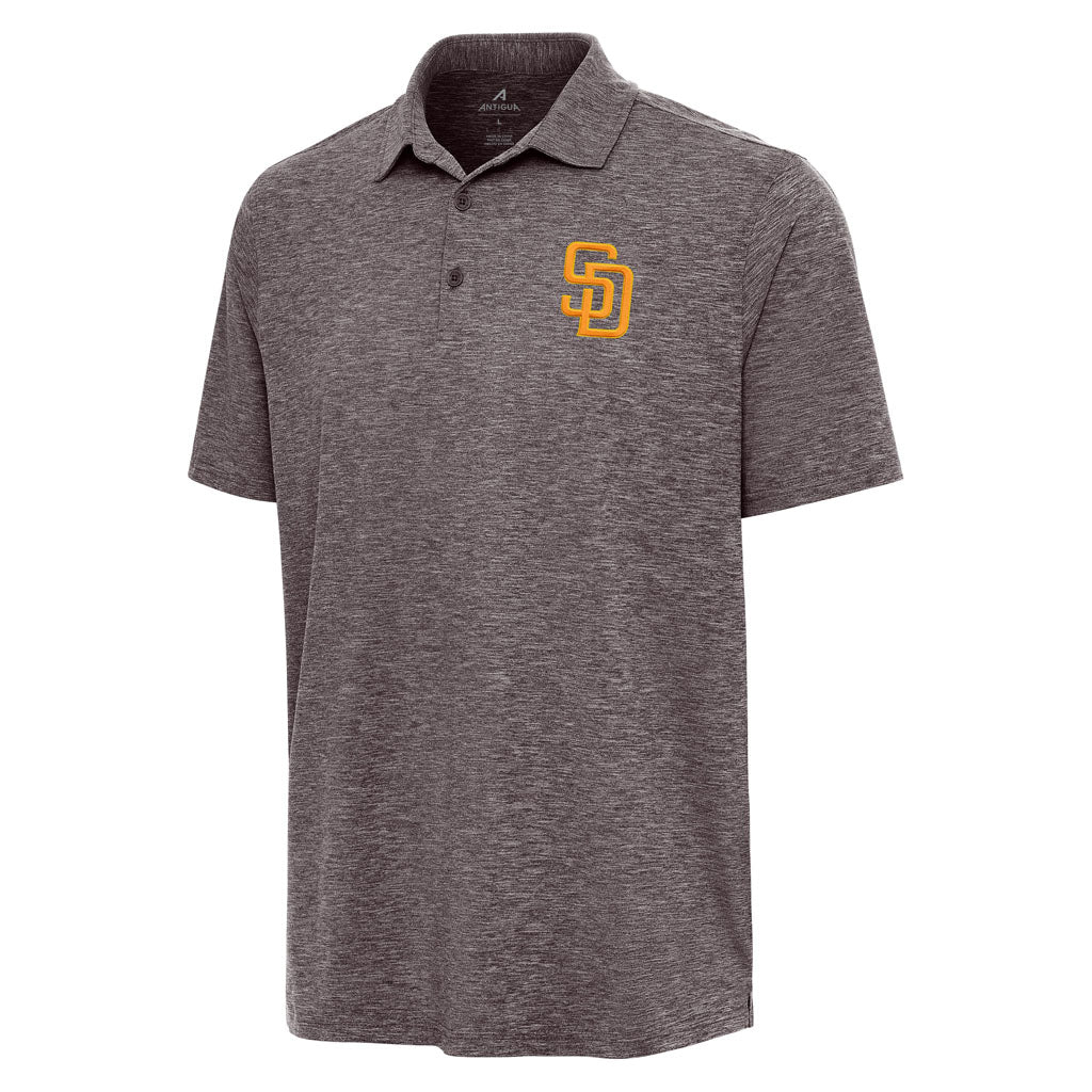 MLB San Diego Padres Antigua Par 3 Polo - Brown