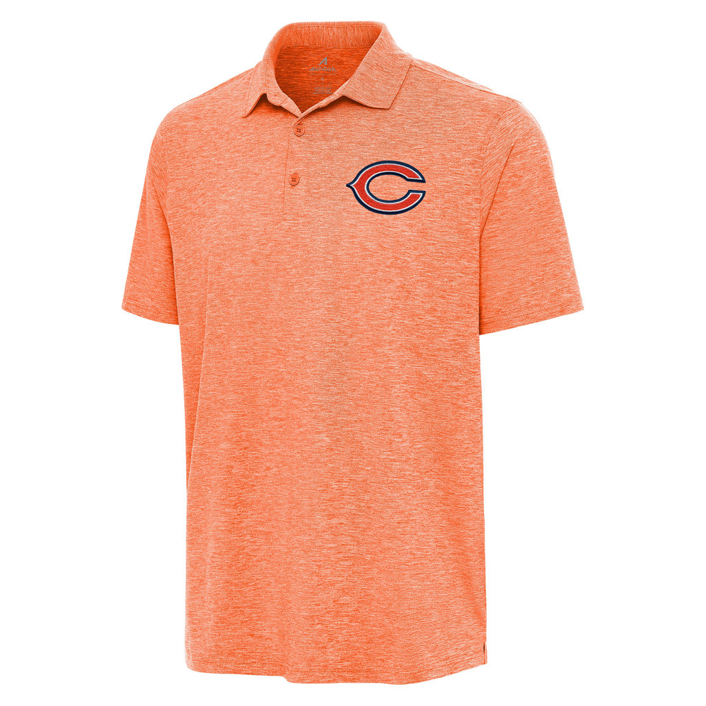 NFL Chicago Bears Antigua Par 3 Polo - Orange