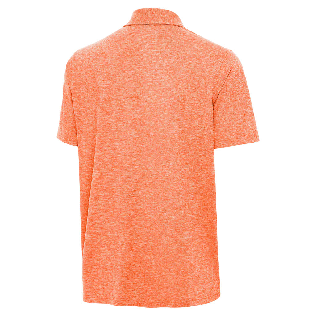 NFL Miami Dolphins Antigua Par 3 Polo - Orange