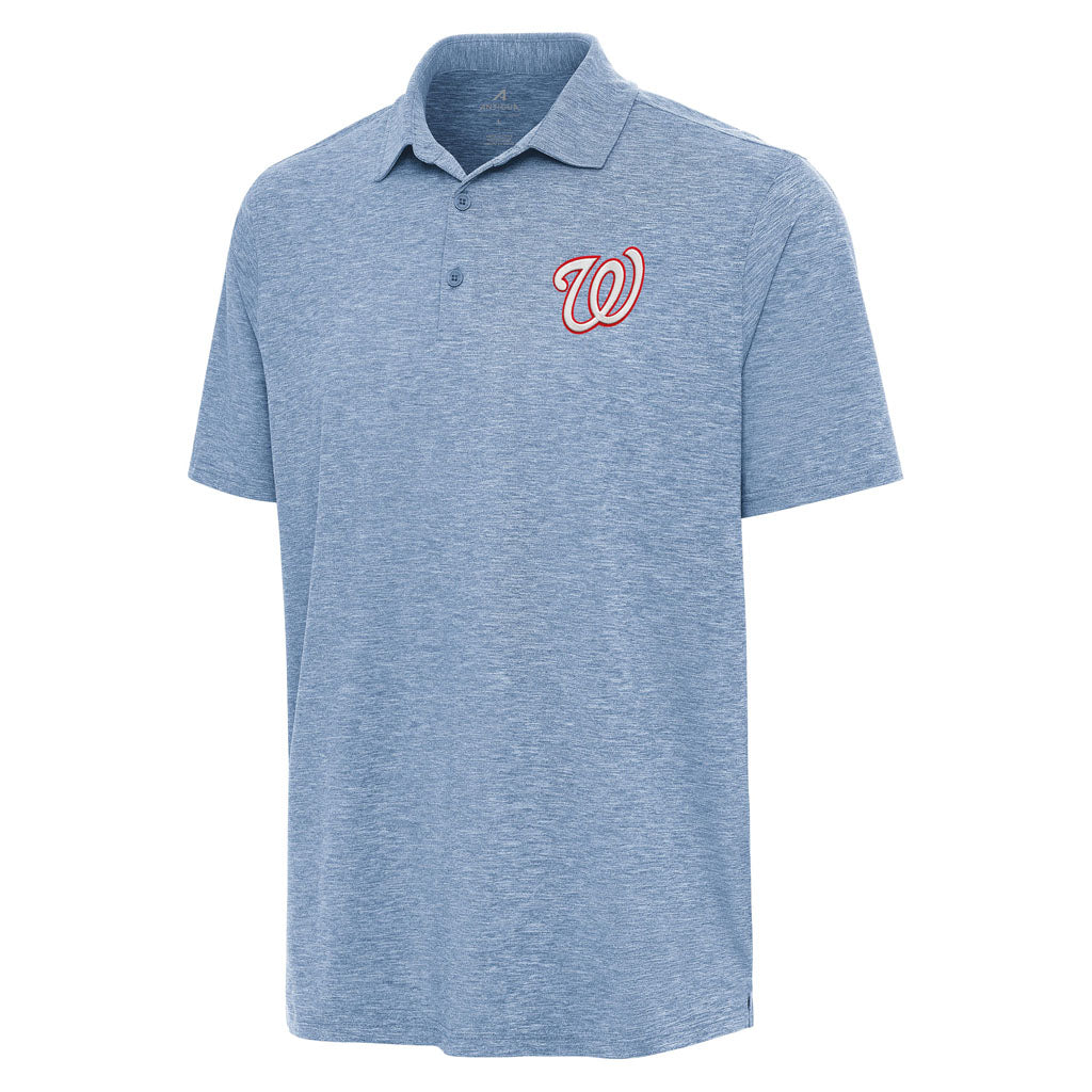 MLB Washington Nationals Antigua Par 3 Polo - Blue