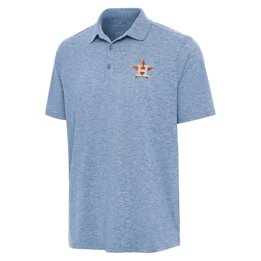 MLB Houston Astros Antigua Par 3 Polo - Blue