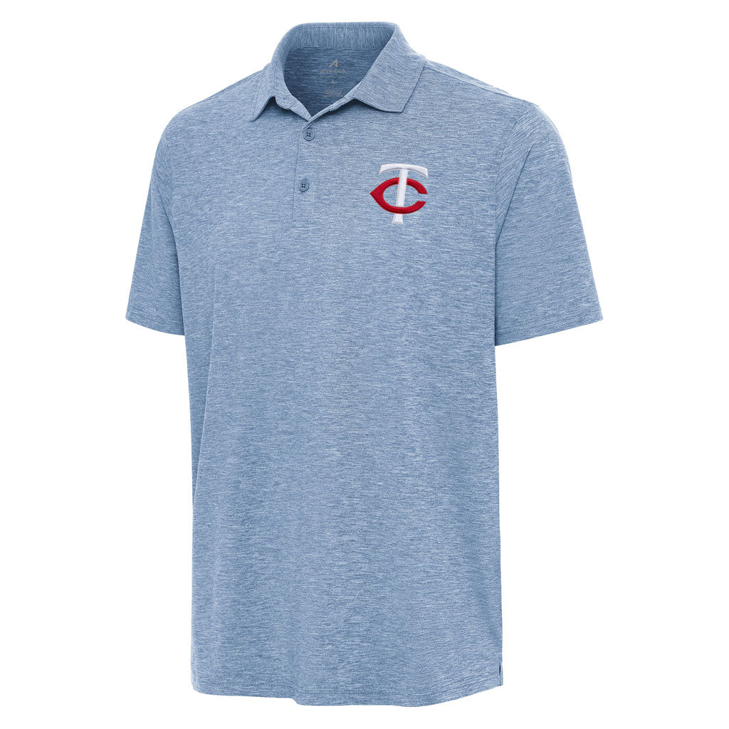 MLB Minnesota Twins Antigua Par 3 Polo - Blue