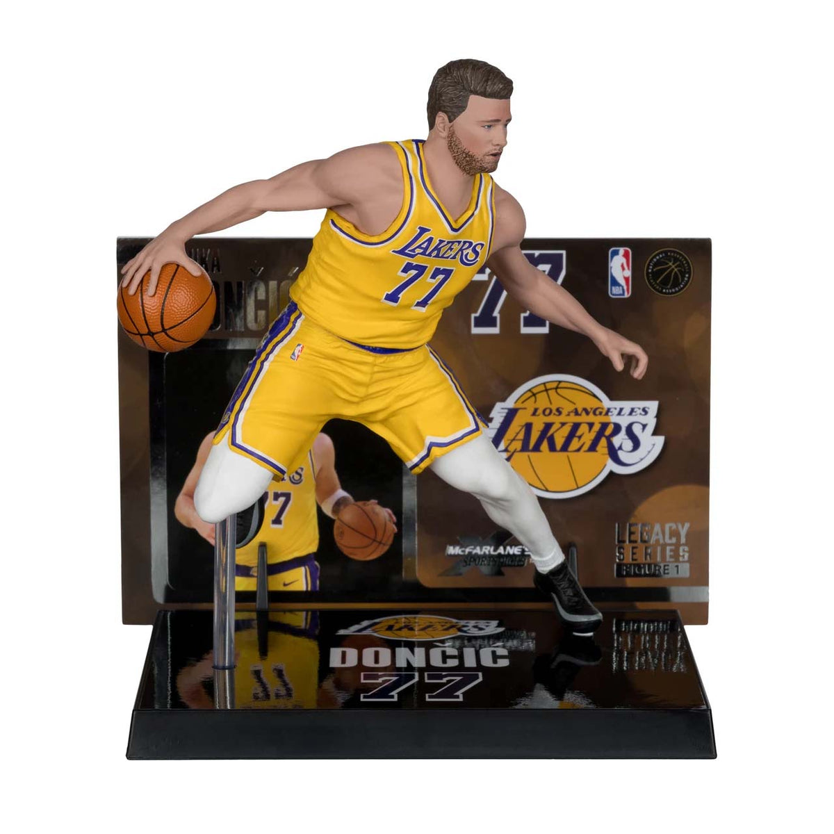 NBA Los Angeles Lakers Luka Doncic McFarlane 7" Posed Figure