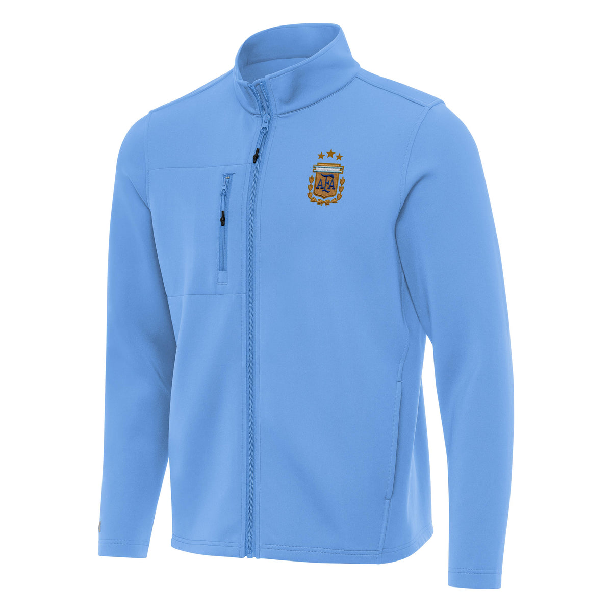 Argentina National Team Antigua Men's Objection DBP Full Zip Jacket - Blue