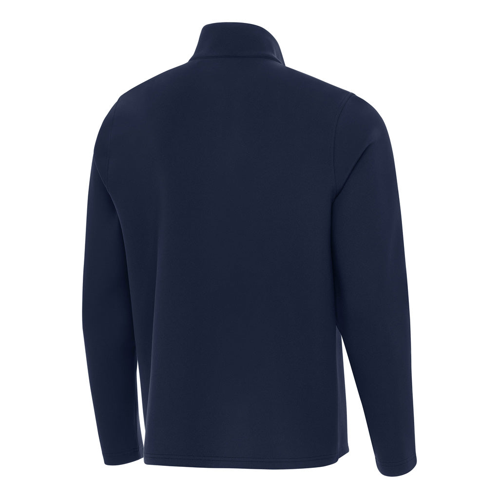 NFL Seattle Seahawks Antigua Insider 1/4 Zip Pullover Jacket - Navy