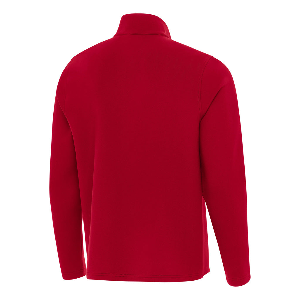 NFL Tampa Bay Buccaneers Antigua Insider 1/4 Zip Pullover Jacket - Red
