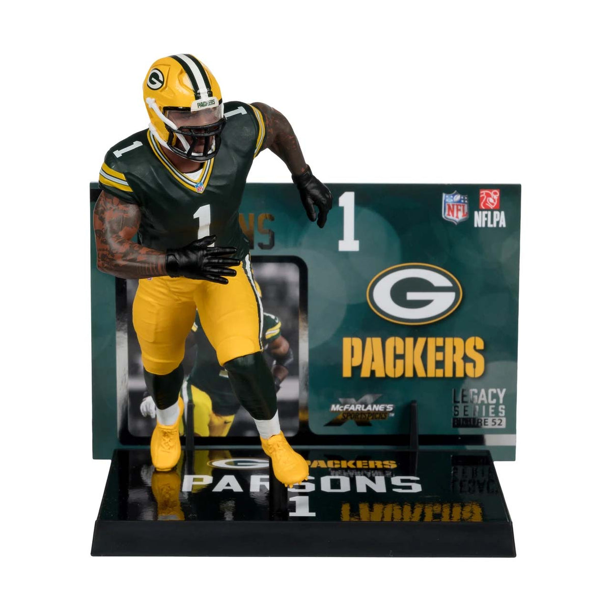 NFL Green Bay Packers Micah Parsons McFarlane 7" Posed Figure