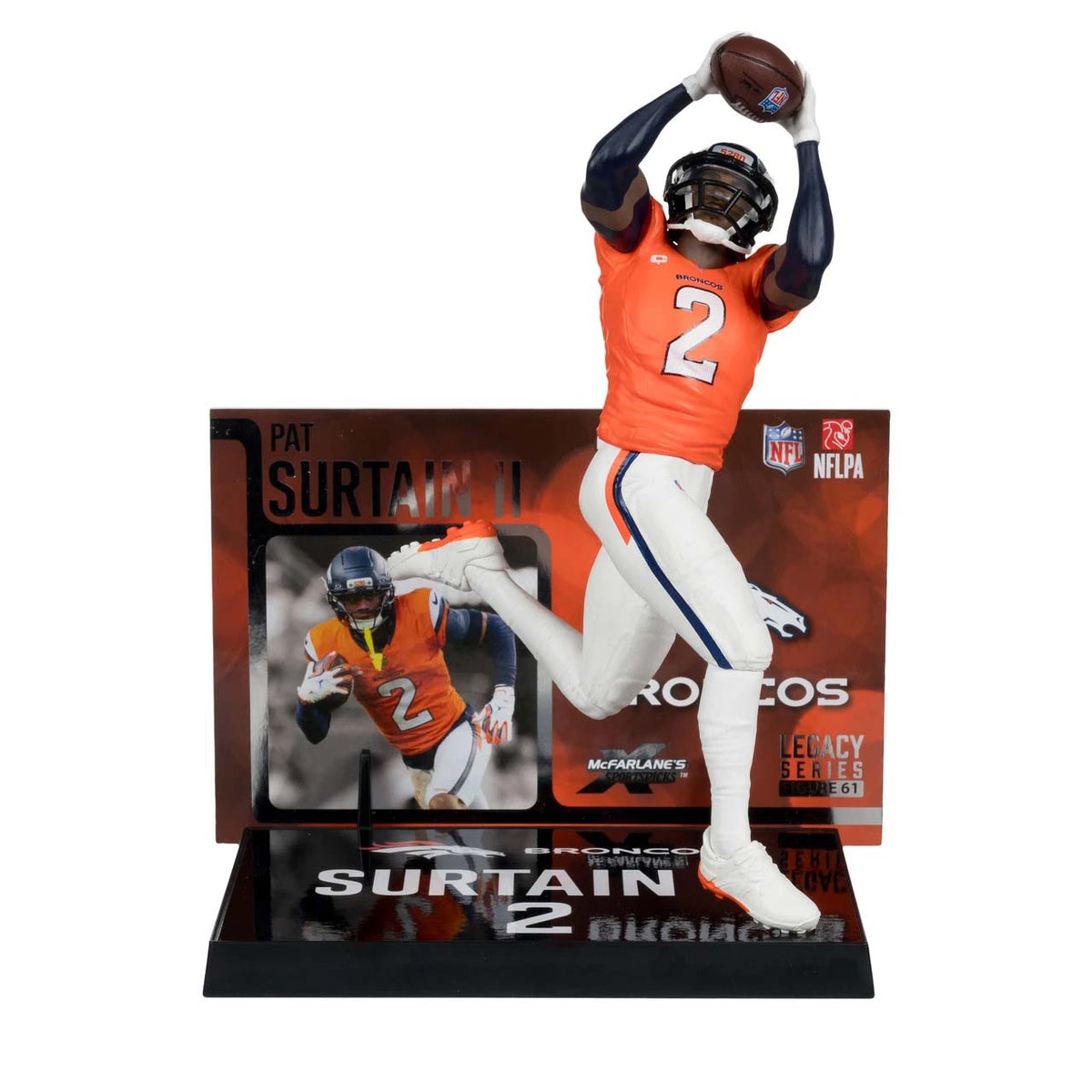 NFL Denver Broncos Patrick Surtain II McFarlane 7" Posed Figure