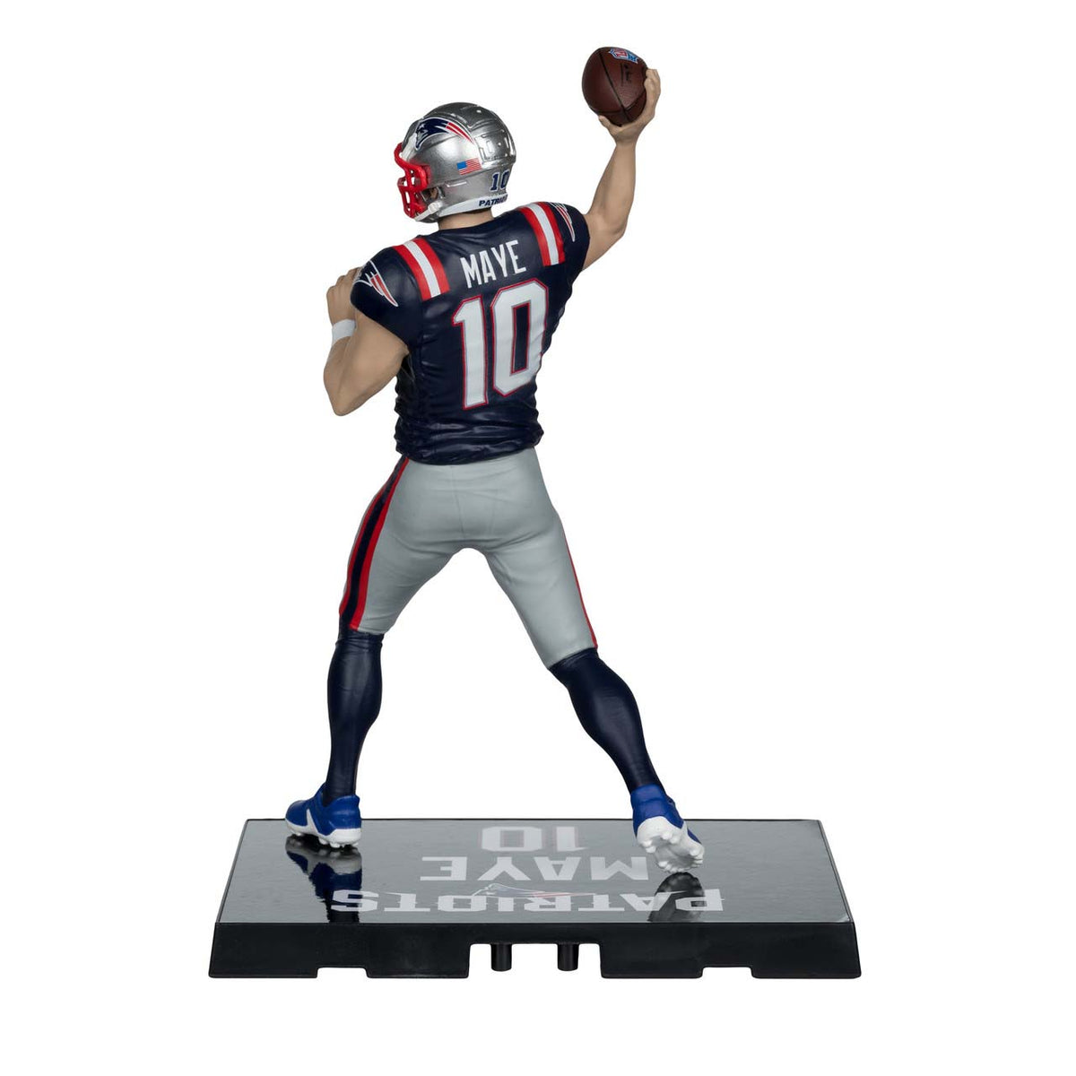 NFL New England Patriots Drake Maye McFarlane 7" Posed Figure