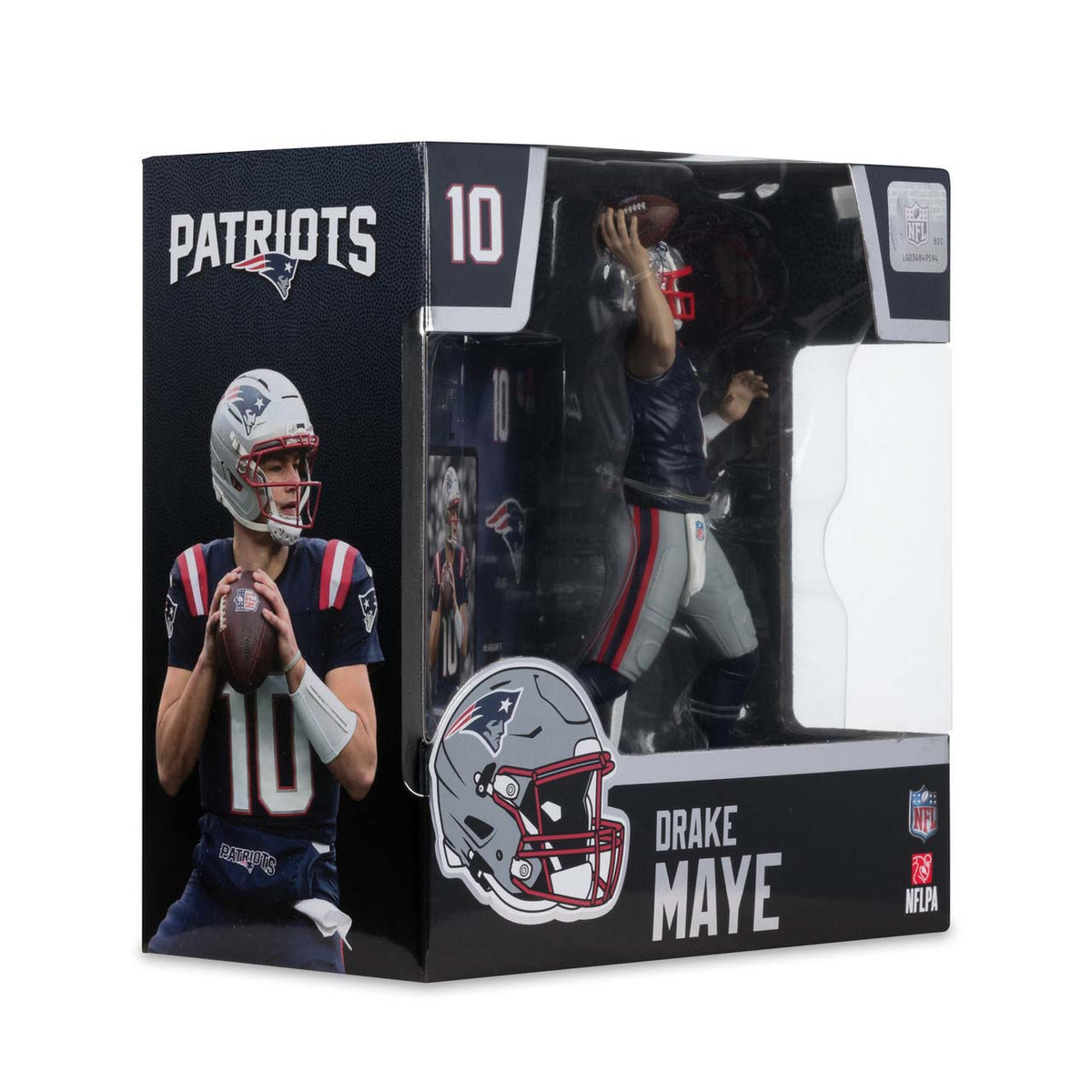 NFL New England Patriots Drake Maye McFarlane 7" Posed Figure