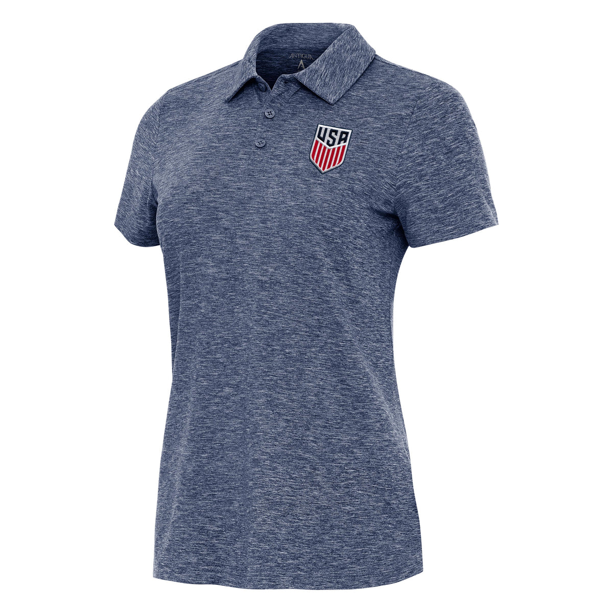 USMNT National Team Antigua Women's Matter Polo - Navy