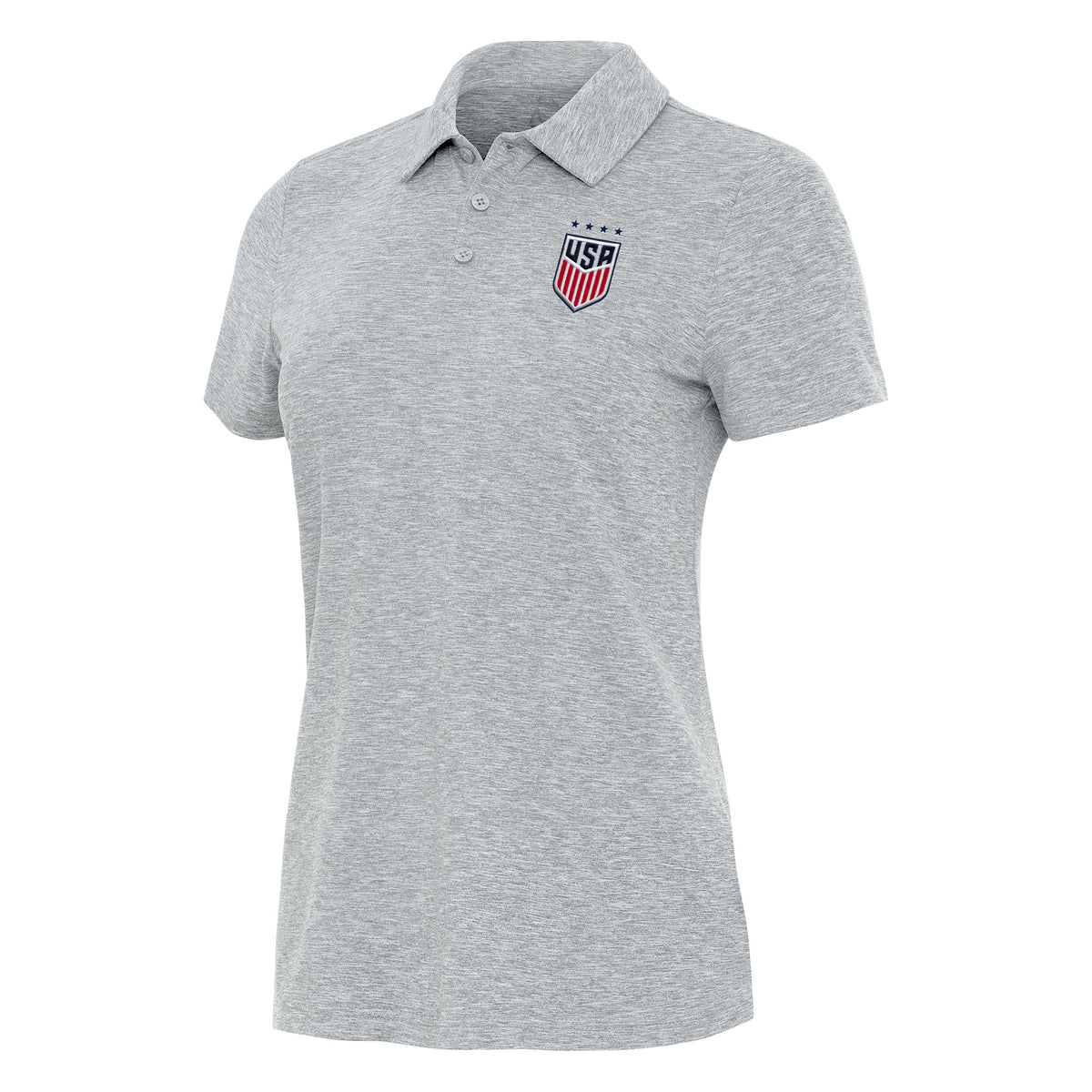 USWNT National Team Antigua Women's Matter Polo - Gray