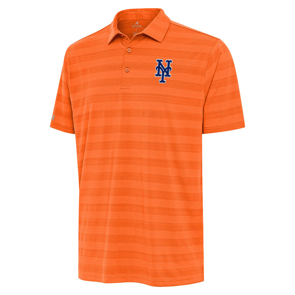 MLB New York Mets Antigua Tunnel Polo - Orange