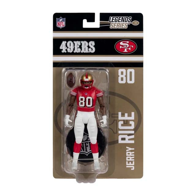 NFL San Francisco 49ers Jerry Rice McFarlane Legends 6" Action Figure