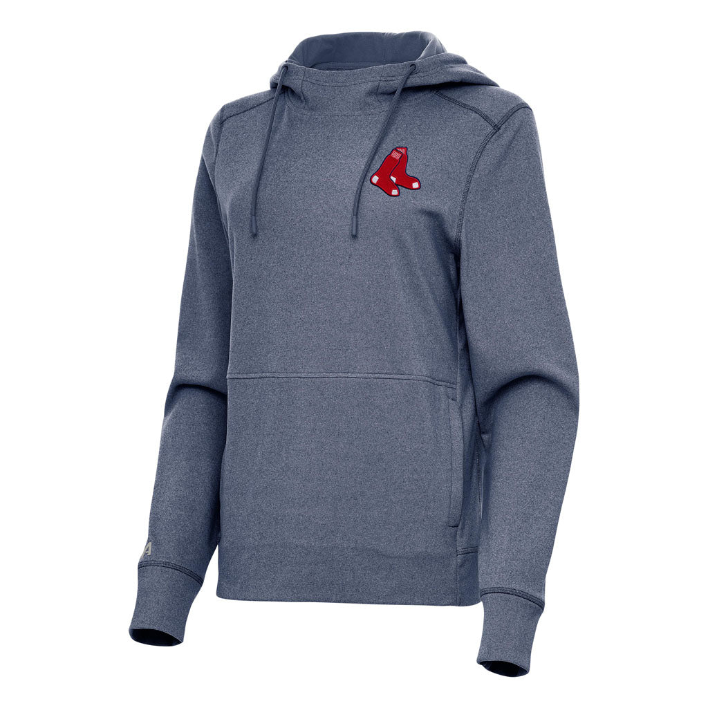 MLB Boston Red Sox Women's Antigua Justice Pullover Hoodie - Navy