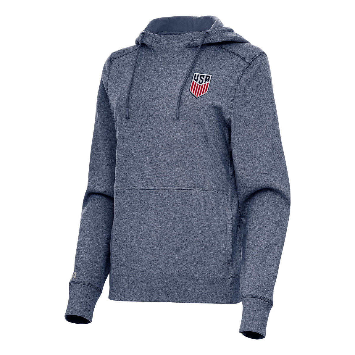USMNT National Team Antigua Women's Justice Pullover Hoodie - Navy