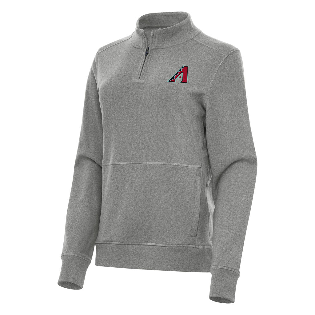 MLB Arizona Diamondbacks Women's Antigua Crush 1/4 Zip Pullover Jacket