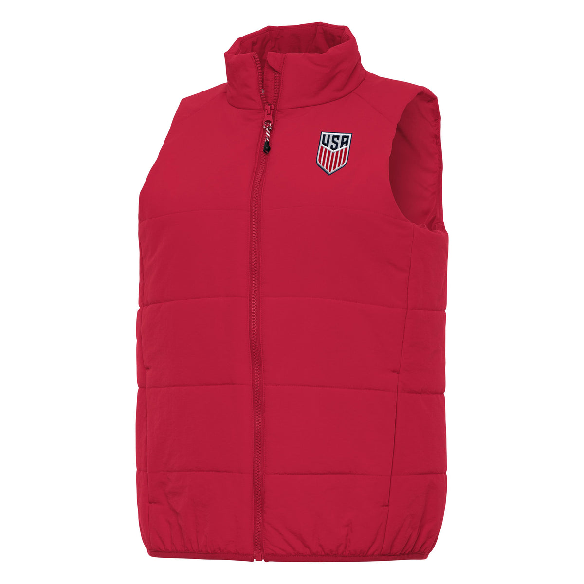 USMNT National Team Antigua Women's Experience Full Zip Vest - Red