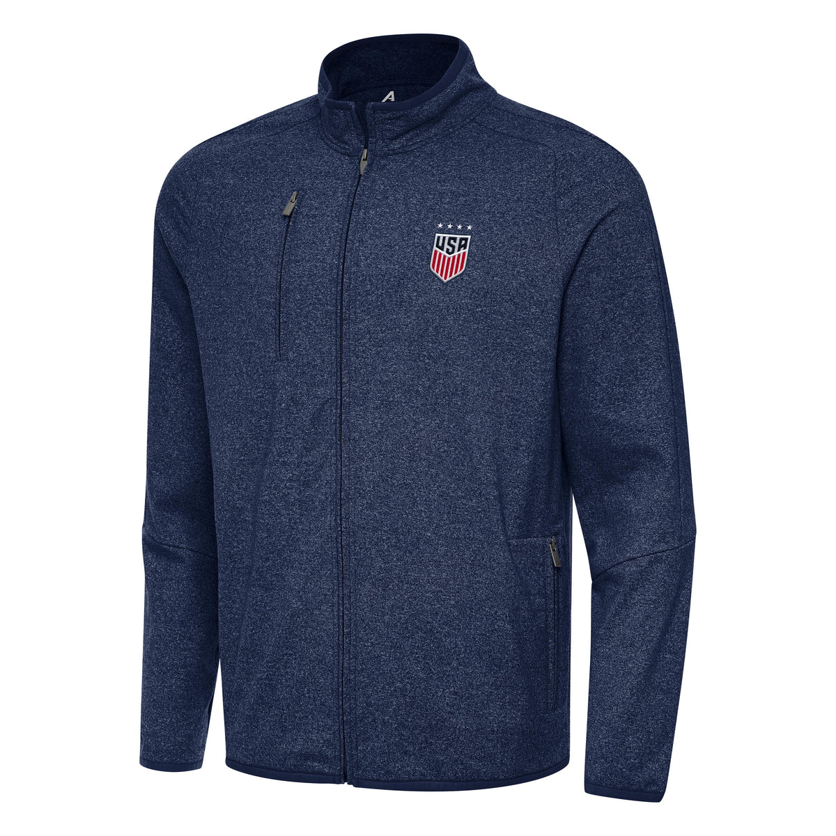 USWNT National Team Antigua Men's Hold-Up Jacket - Navy