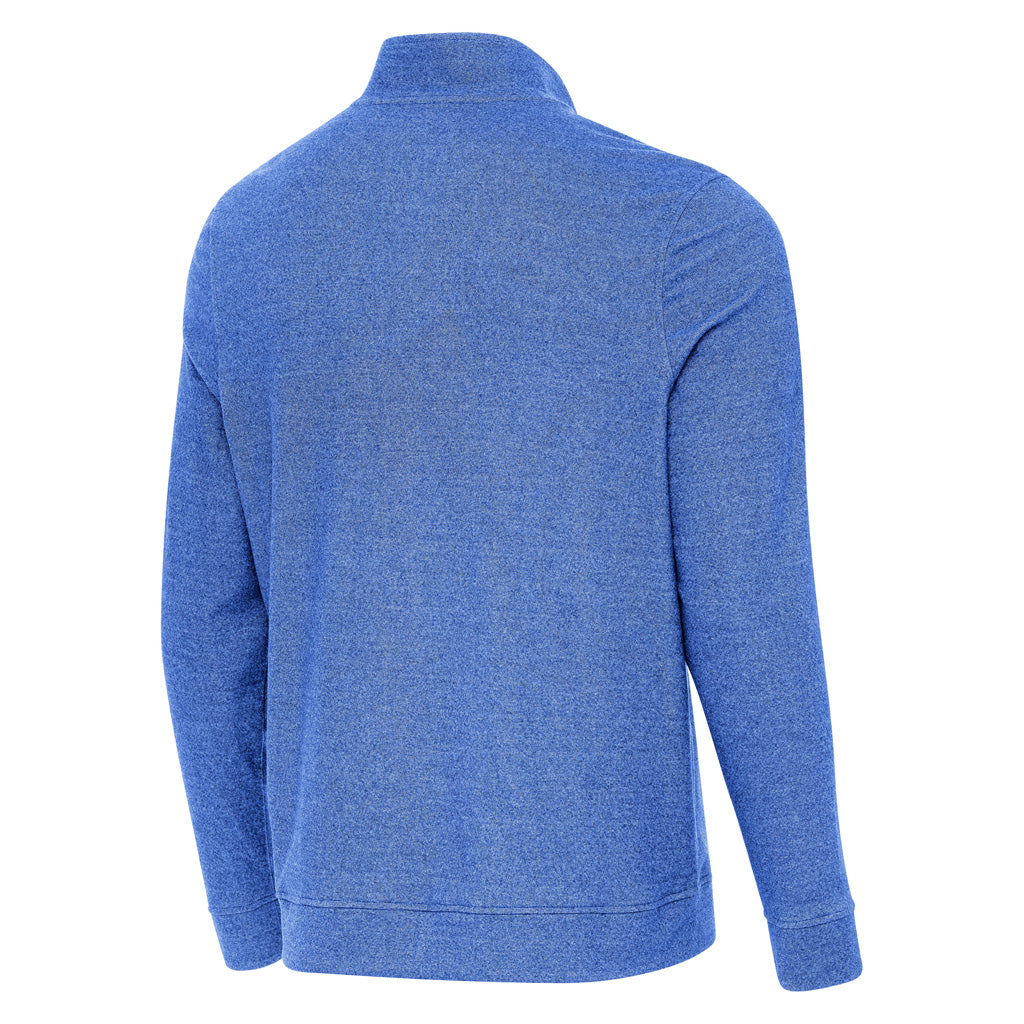 NFL Los Angeles Rams Antigua Subtle 1/4 Zip Pullover Jacket - Blue